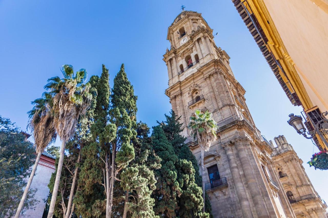 Central Malaga Apartment At Mitjana Plaza Exteriör bild